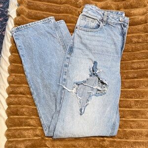 PacSun Light Blue Distressed Boyfriend Jeans